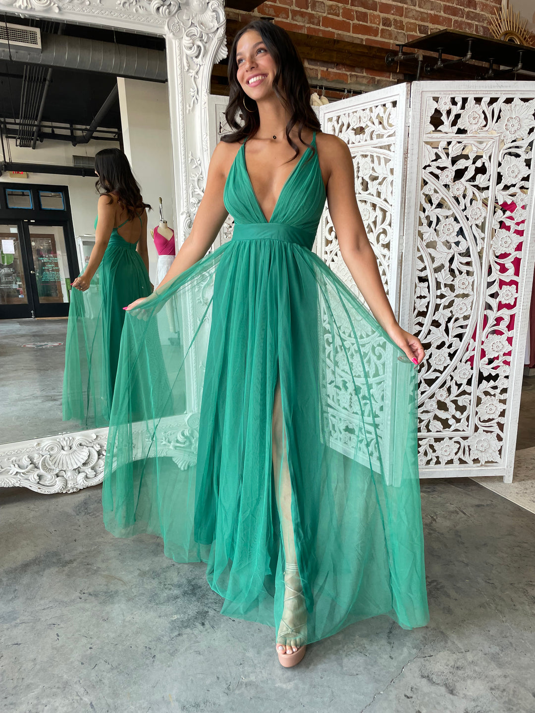 Love Spell Gown (Emerald)