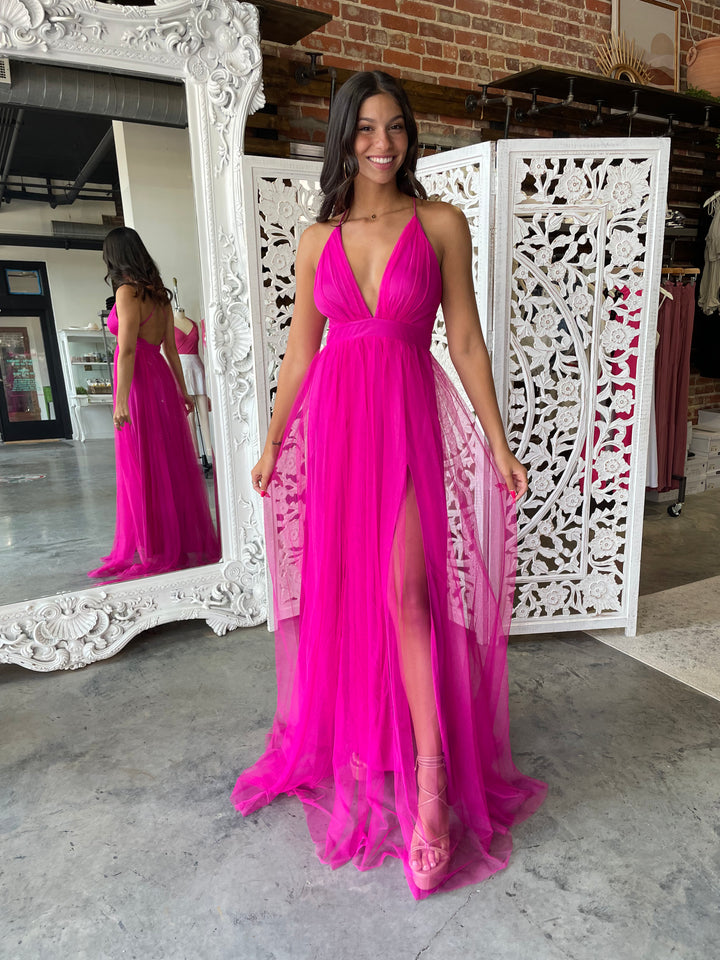 Love Spell Gown (Fuchsia)