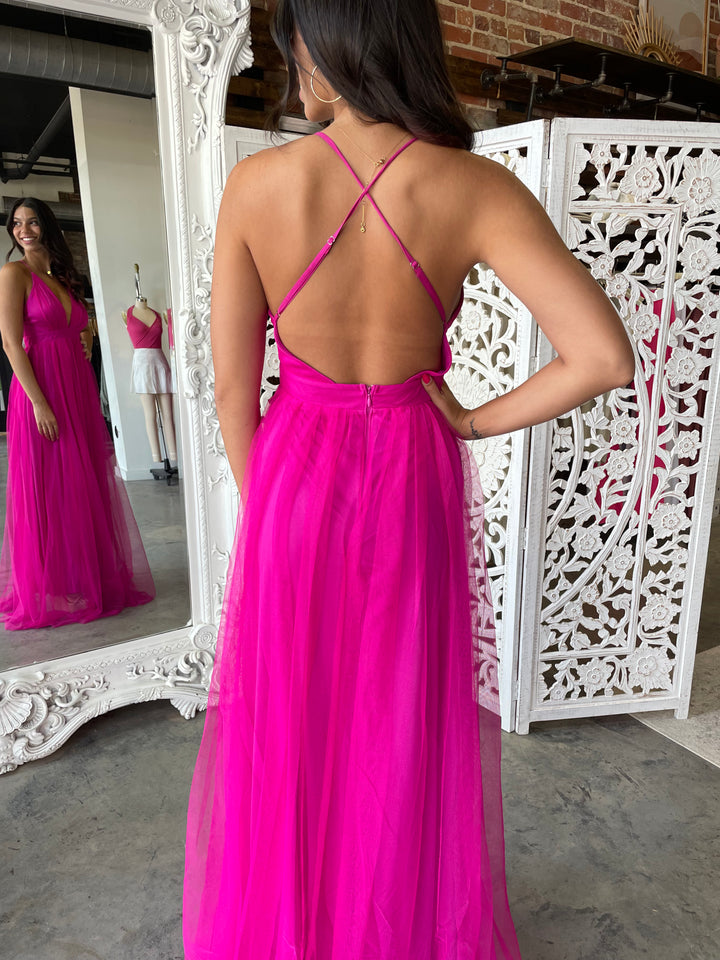 Love Spell Gown (Fuchsia)