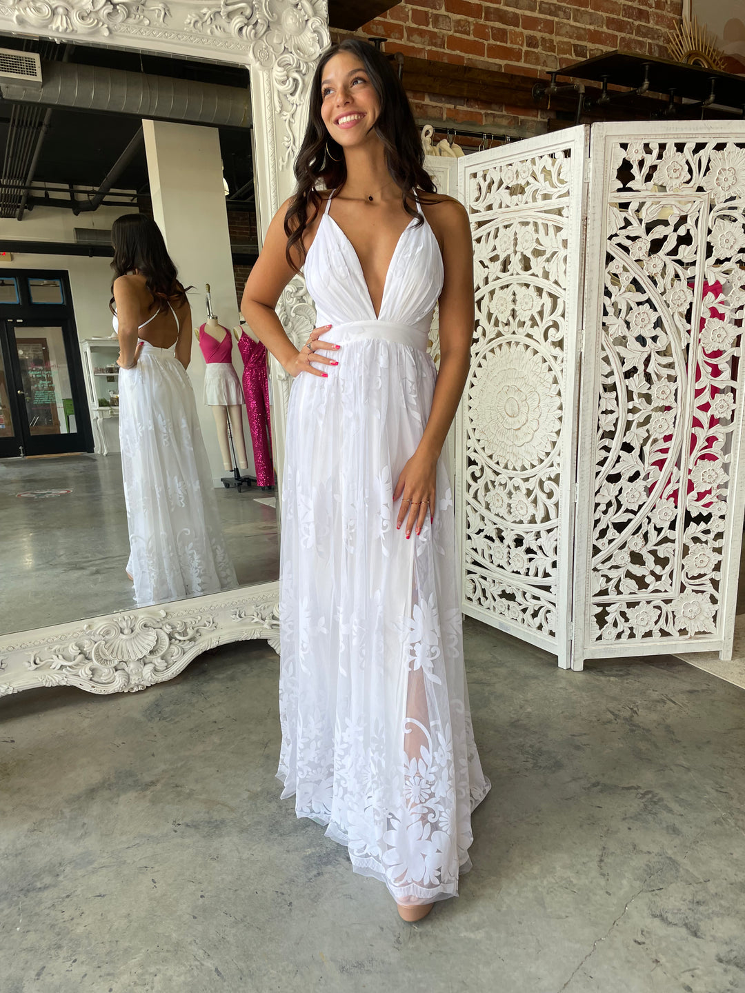 All My Love Maxi Gown (White)