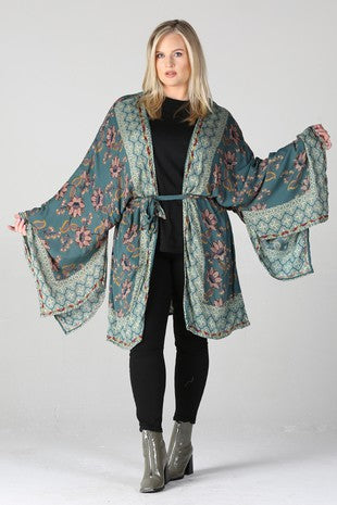 Urban Jungle Kimono FINAL SALE