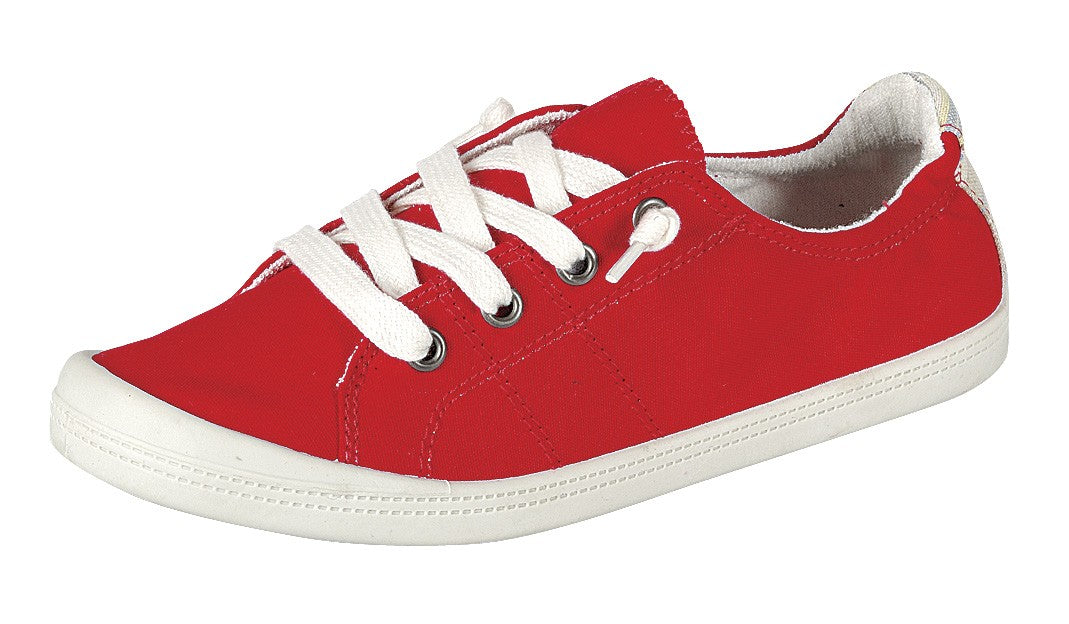 Keep It Easy Slip Ons (Red) FINAL SALE