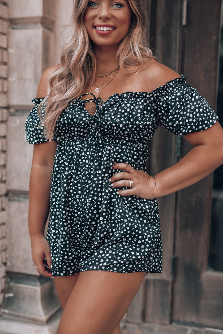 Lou Ella Floral Romper FINAL SALE