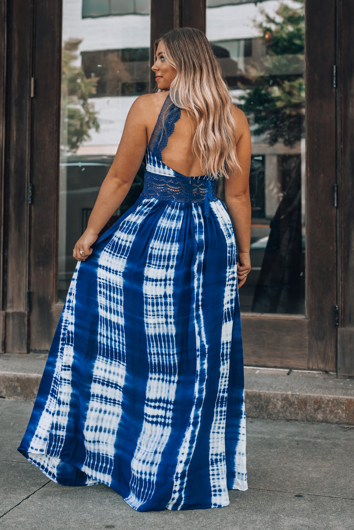 Shifted Thoughts Tie Dye Maxi Dress FINAL SALE