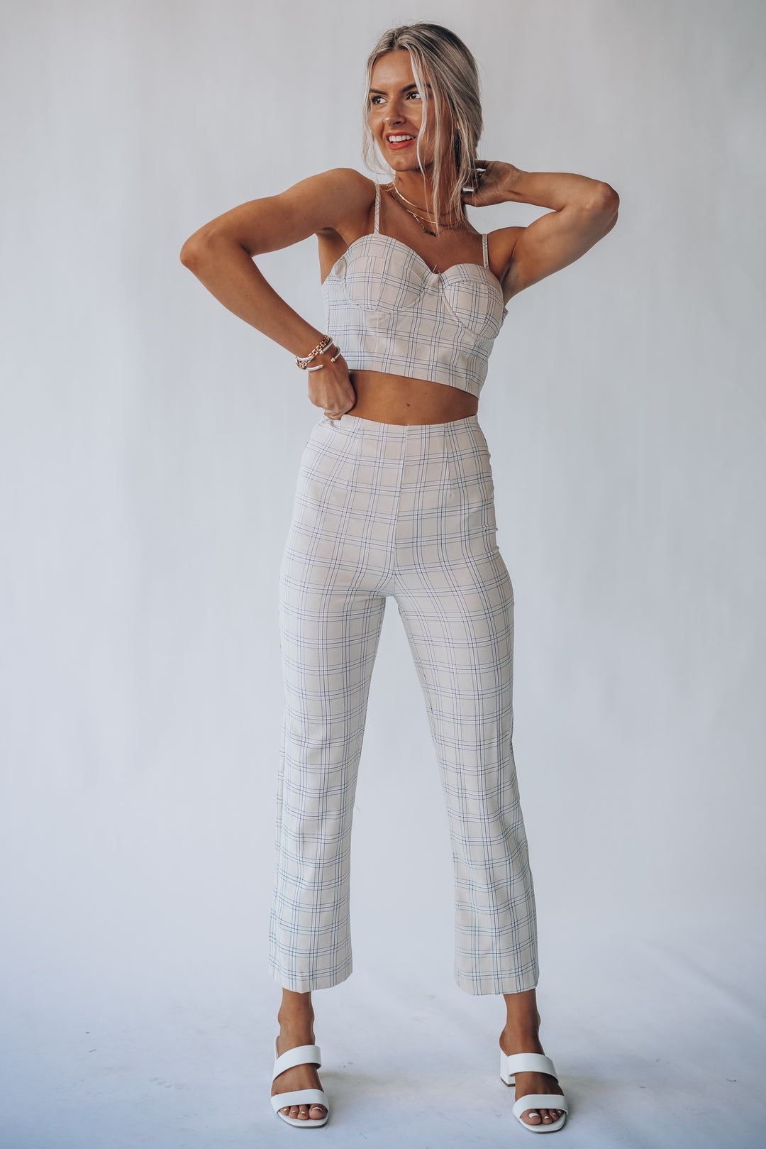 Finn Plaid Crop Top FINAL SALE