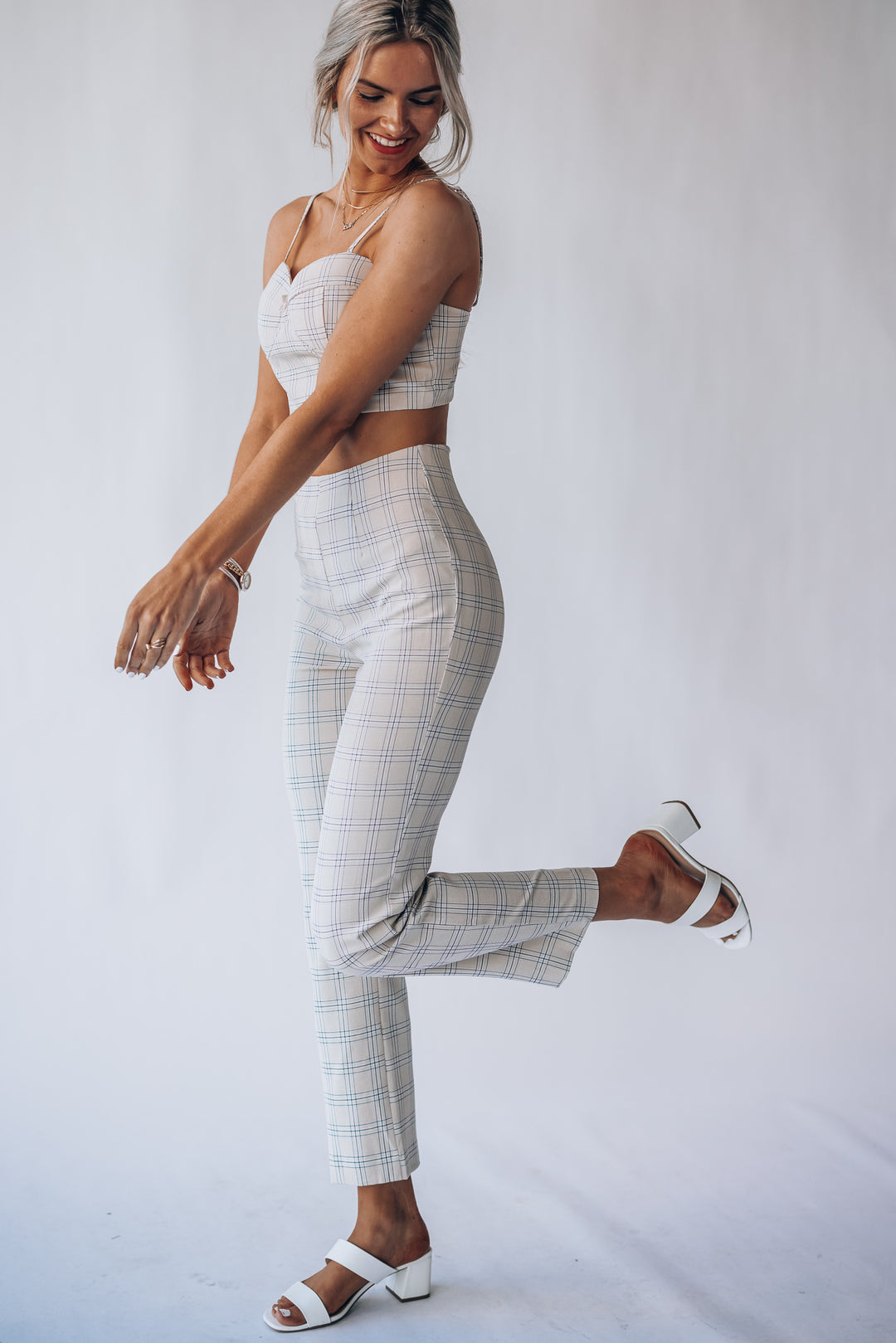 Finn Plaid Crop Top FINAL SALE