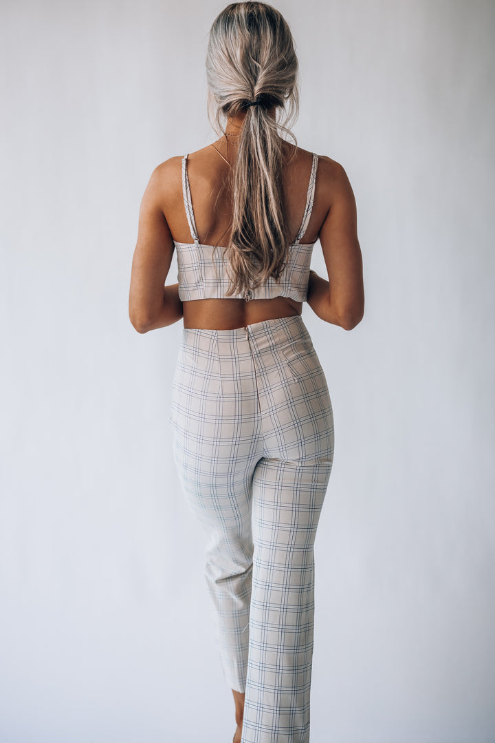 Finn Plaid Crop Top FINAL SALE