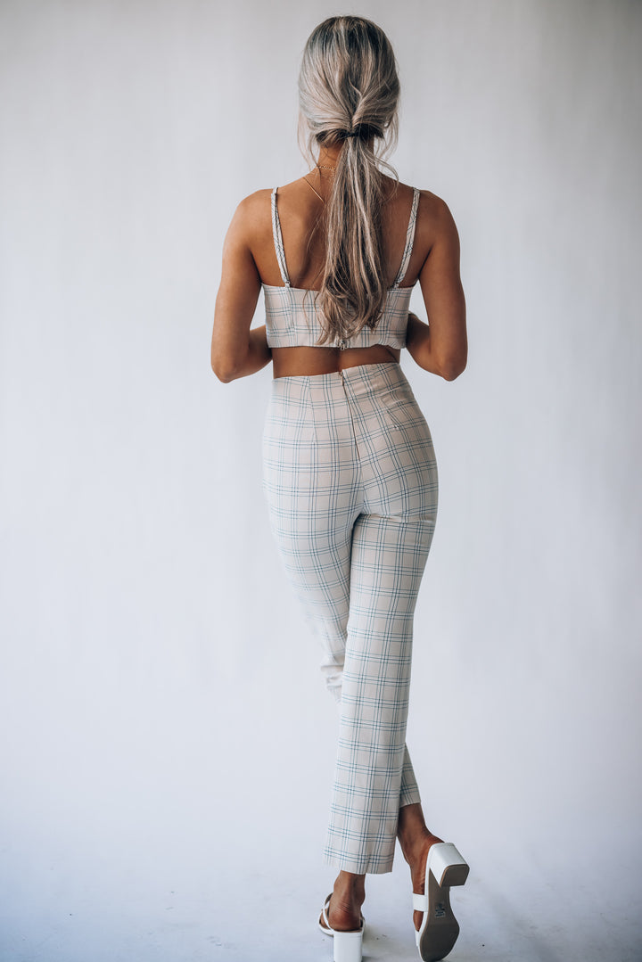 Finn Plaid Crop Top FINAL SALE