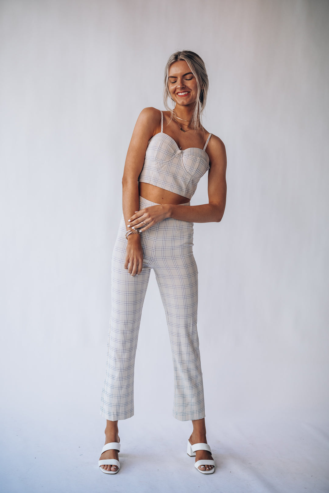 Finn Plaid Crop Top FINAL SALE