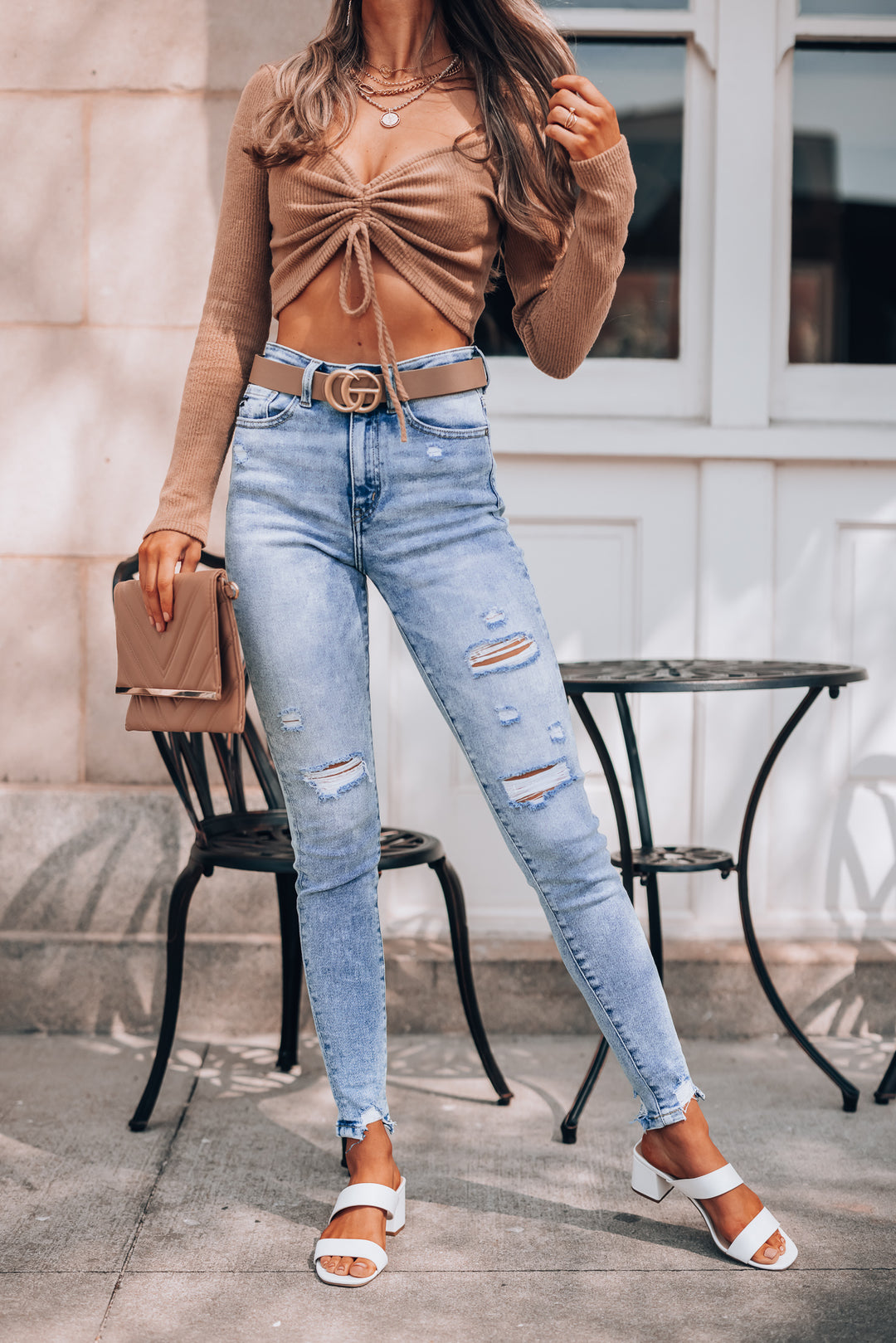 Baylee Cuff High Rise Jeans FINAL SALE