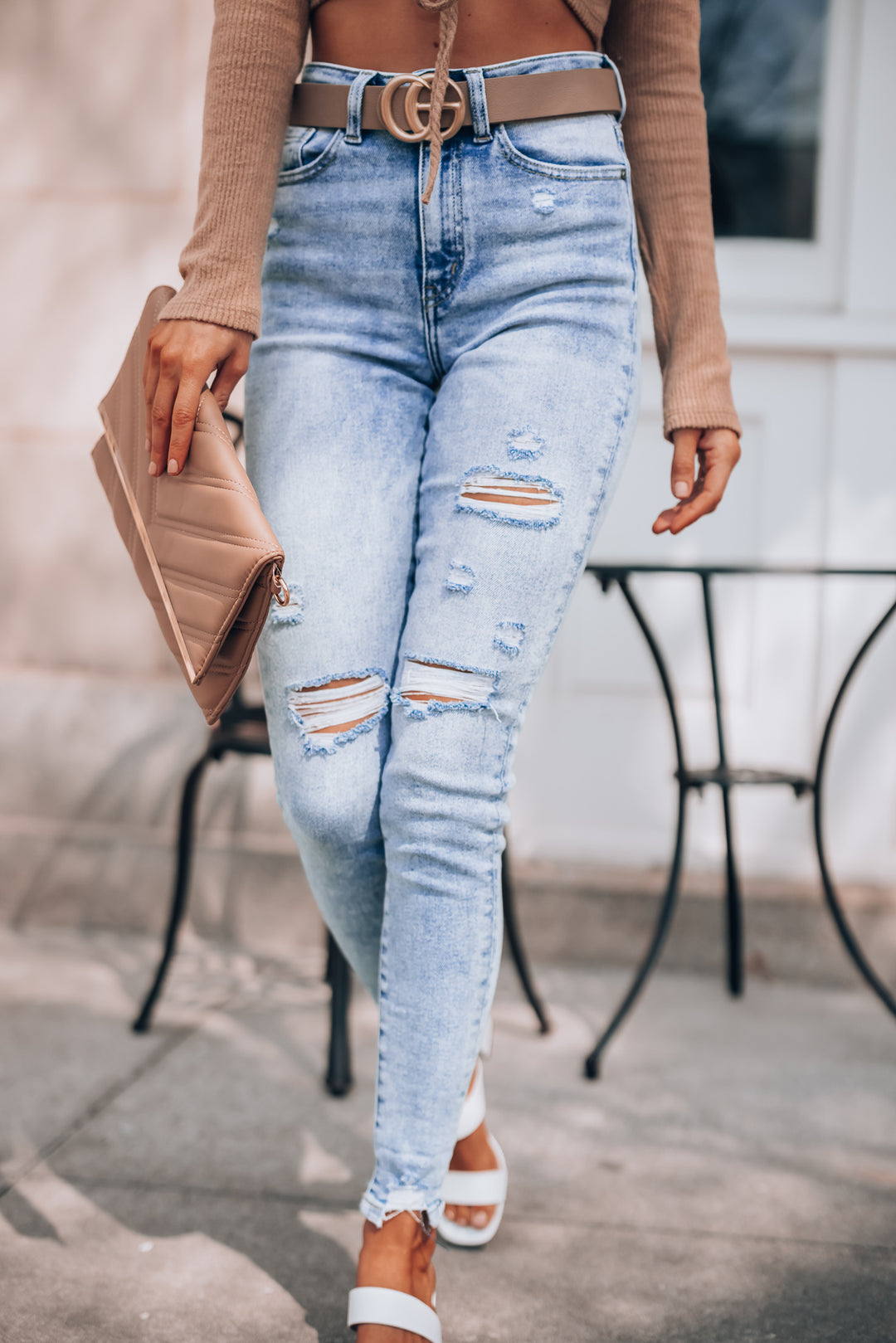 Baylee Cuff High Rise Jeans FINAL SALE