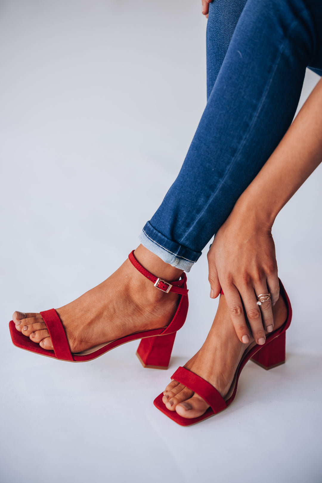 Mandy Heels (Red) FINAL SALE