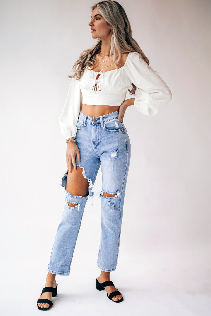 Call Me Yours Boyfriend Jeans FINAL SALE