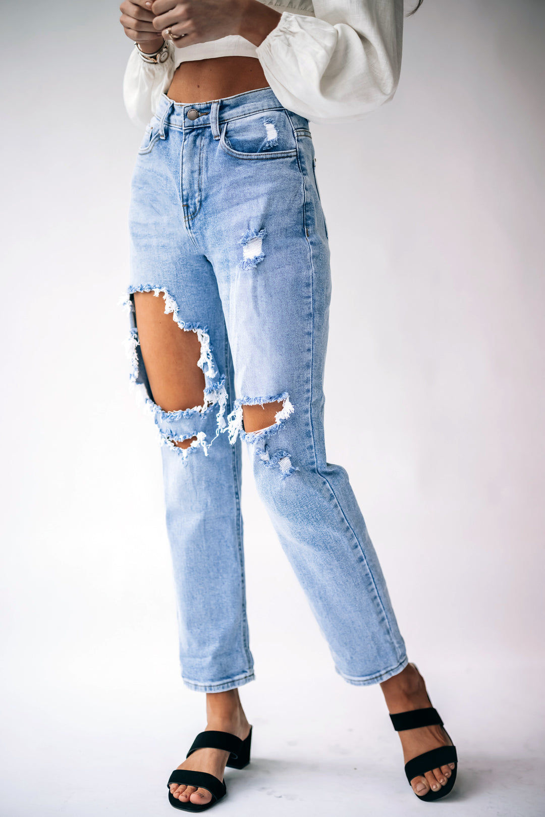 Call Me Yours Boyfriend Jeans FINAL SALE