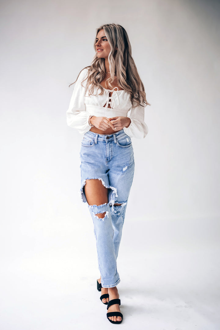 Call Me Yours Boyfriend Jeans FINAL SALE