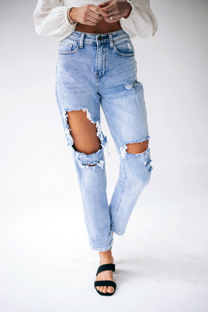 Call Me Yours Boyfriend Jeans FINAL SALE