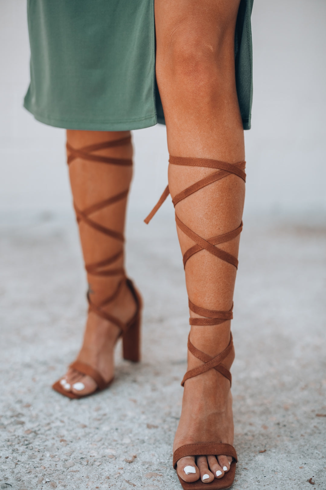 Novax Lace Up Heel FINAL SALE