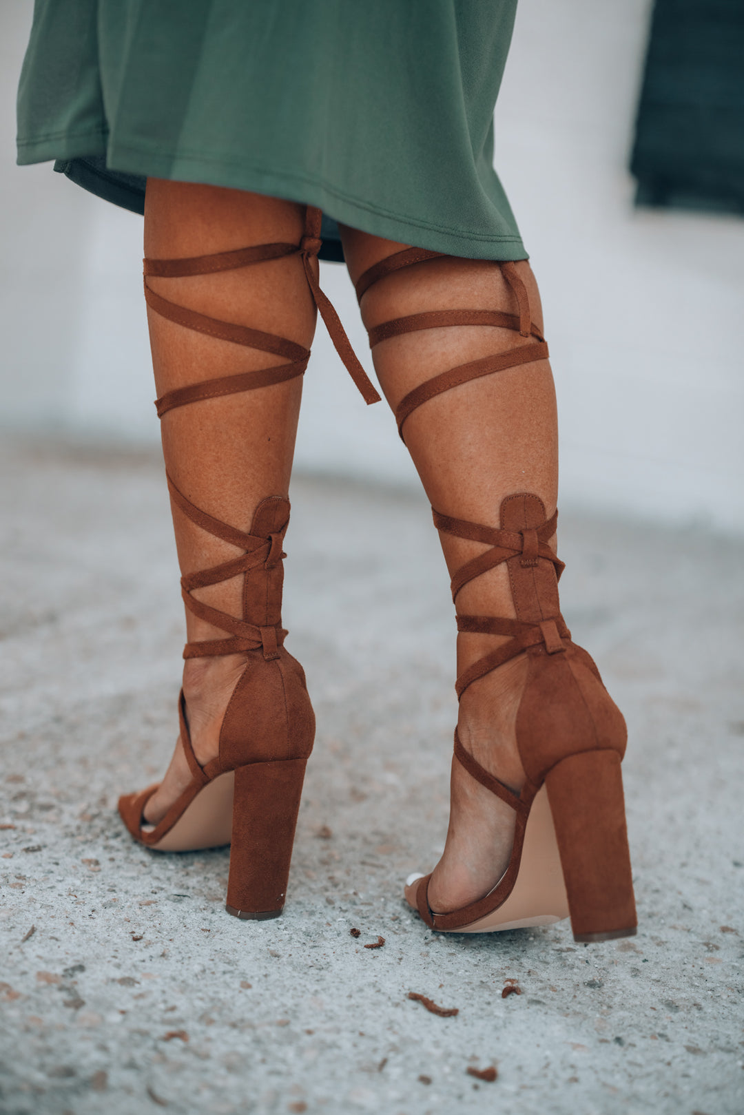 Novax Lace Up Heel FINAL SALE