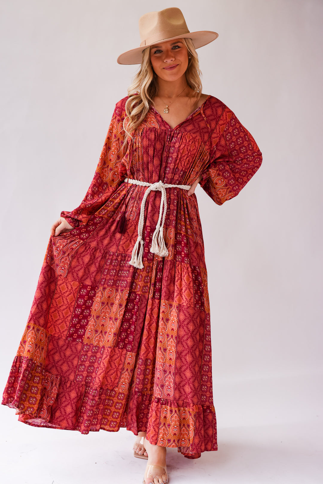 Eileen Paisley Maxi Dress FINAL SALE