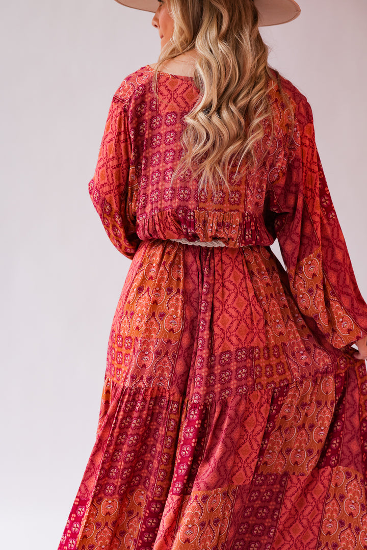 Eileen Paisley Maxi Dress FINAL SALE