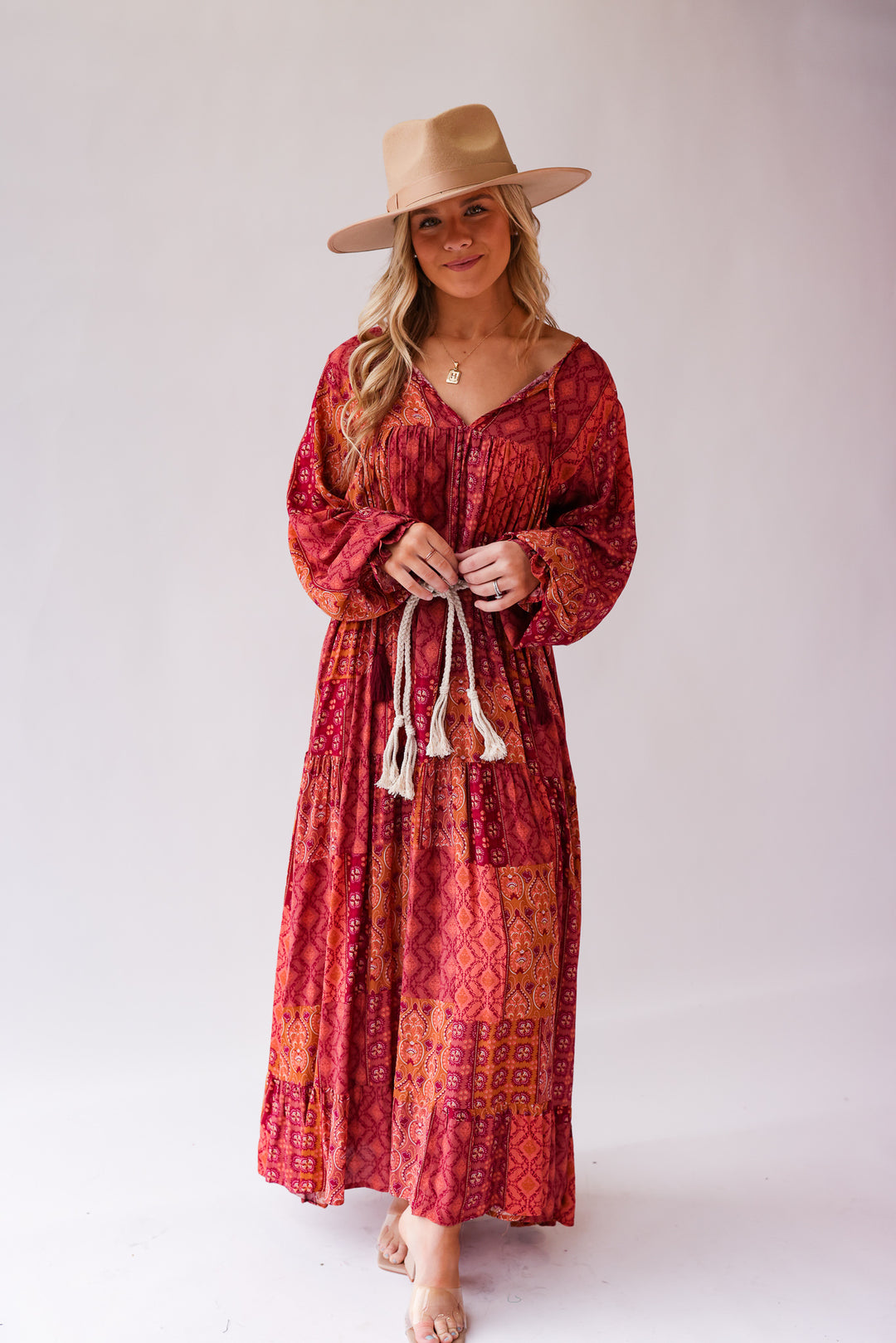 Eileen Paisley Maxi Dress FINAL SALE