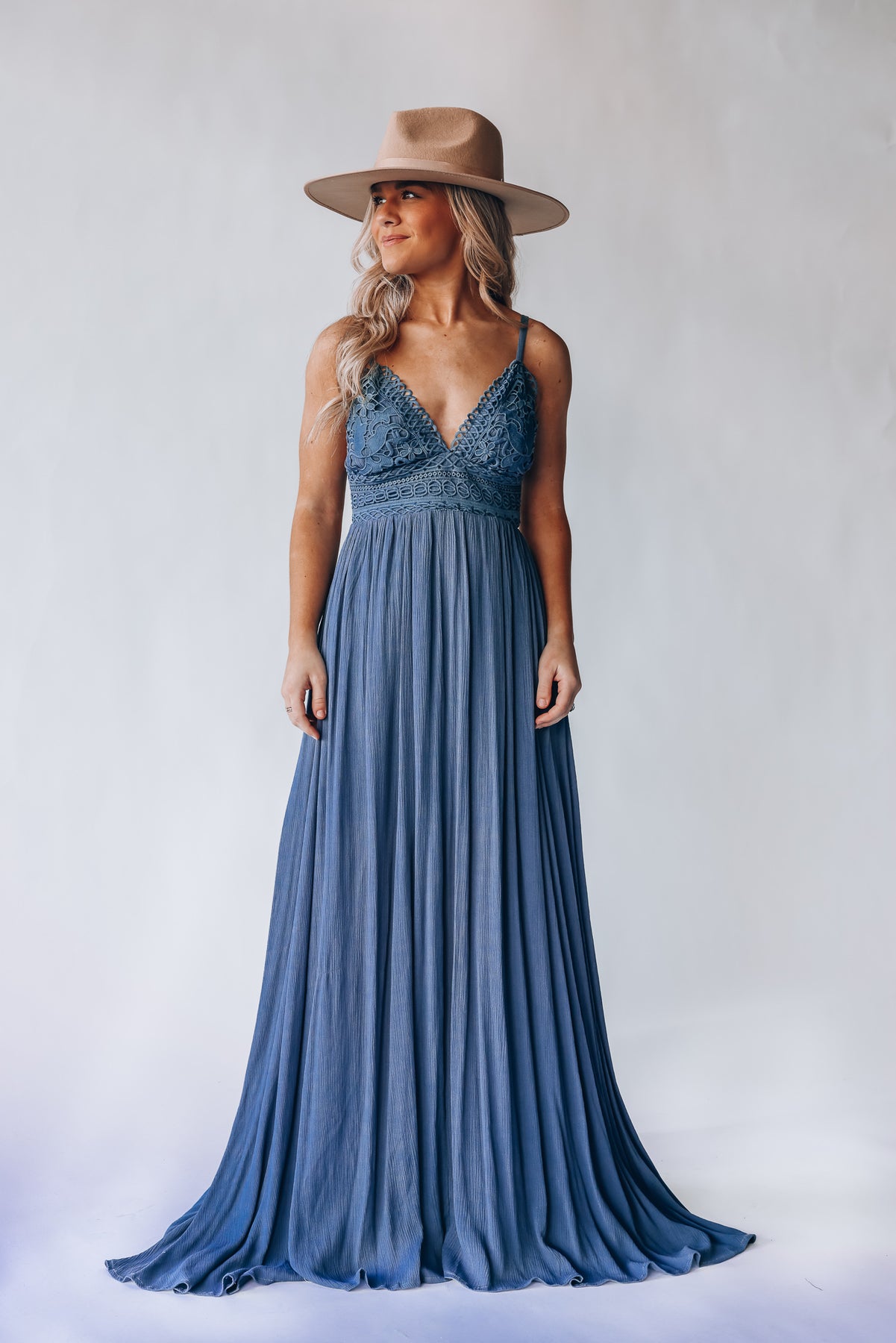Wanderlust Maxi Dress (Denim – Southern Alternative Blue)