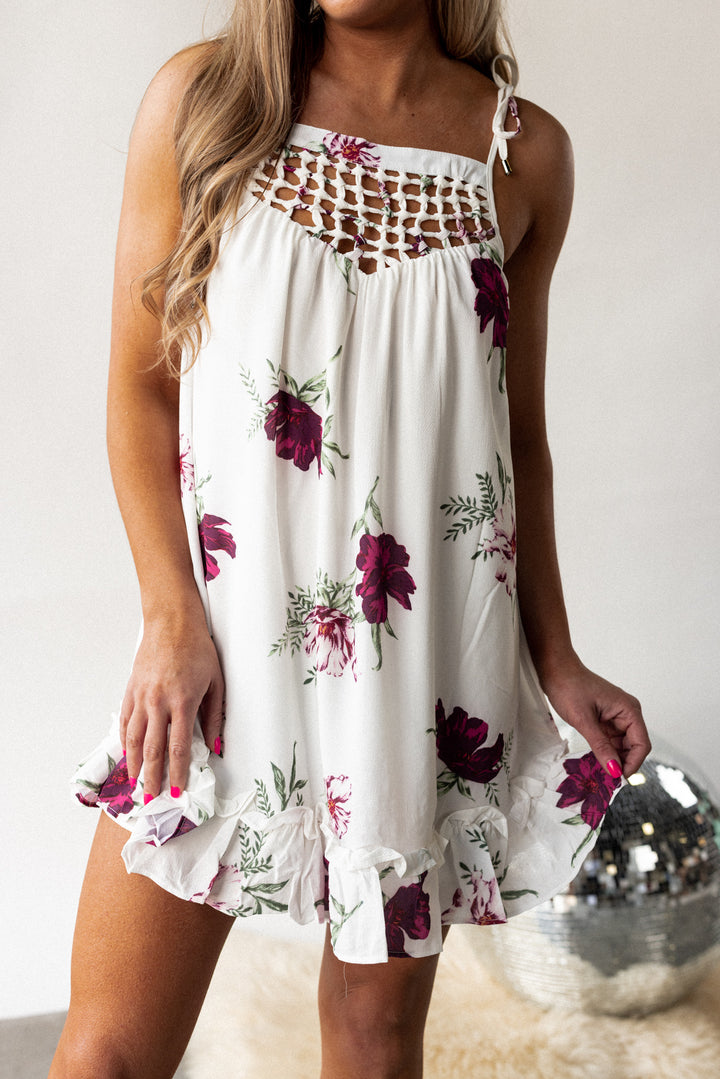 Summer Daydream Floral Mini Dress FINAL SALE