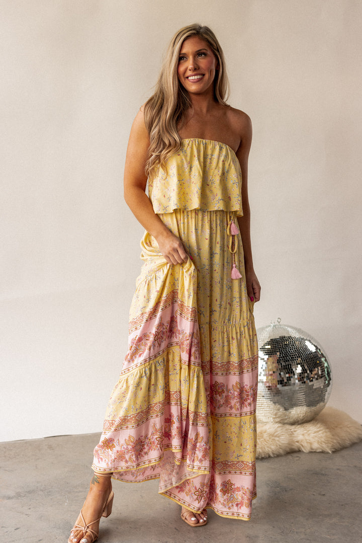 St. Augustine Strapless Maxi Dress FINAL SALE