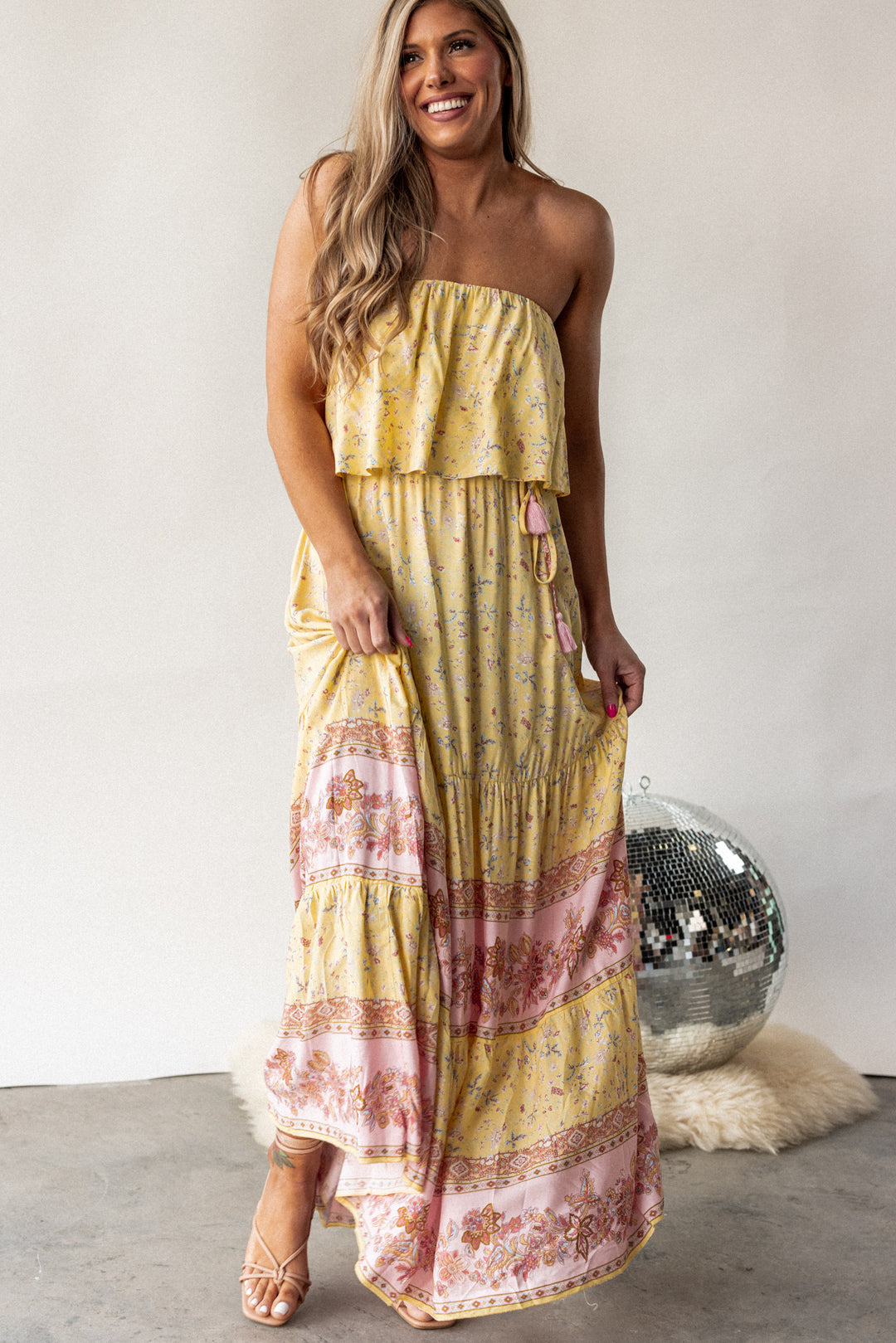 St. Augustine Strapless Maxi Dress FINAL SALE