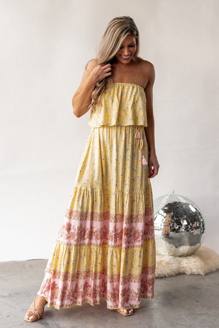 St. Augustine Strapless Maxi Dress FINAL SALE