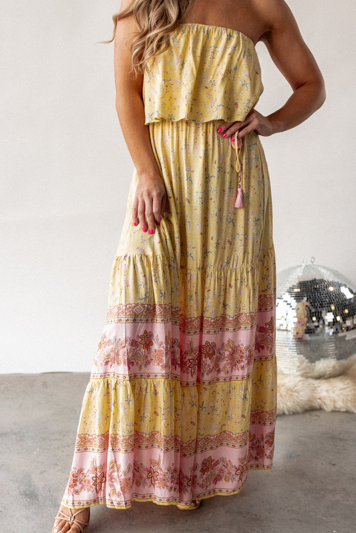 St. Augustine Strapless Maxi Dress FINAL SALE