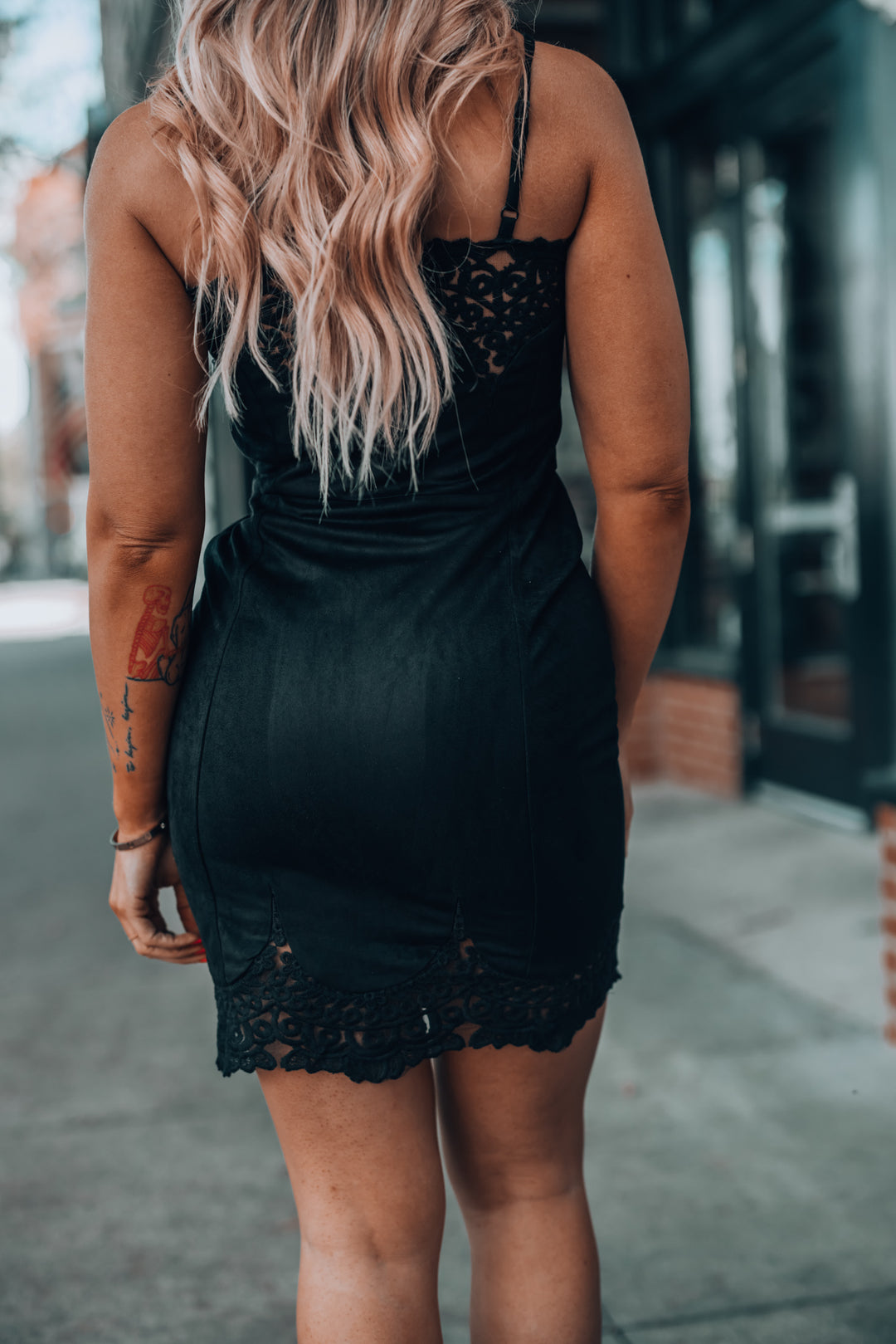 Abigail Mini Dress (Black) FINAL SALE