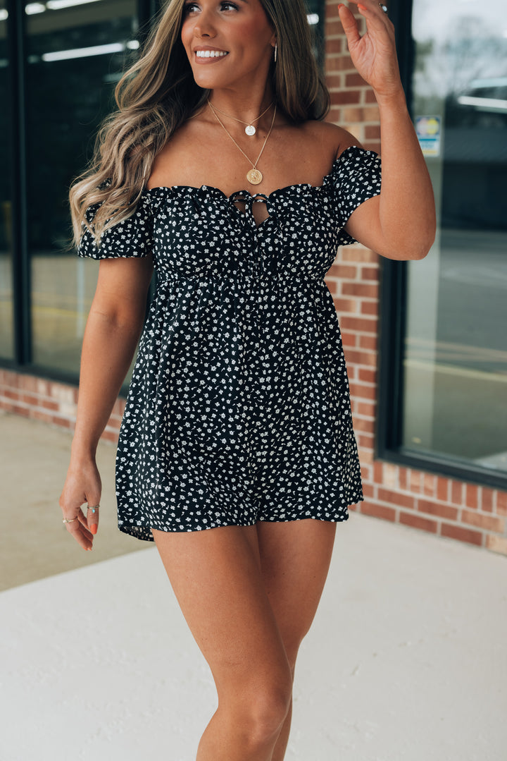 Lou Ella Floral Romper FINAL SALE