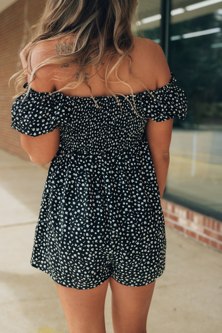 Lou Ella Floral Romper FINAL SALE