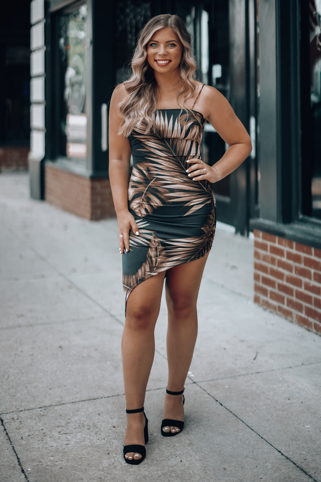 Bonita Palms Mini Dress FINAL SALE