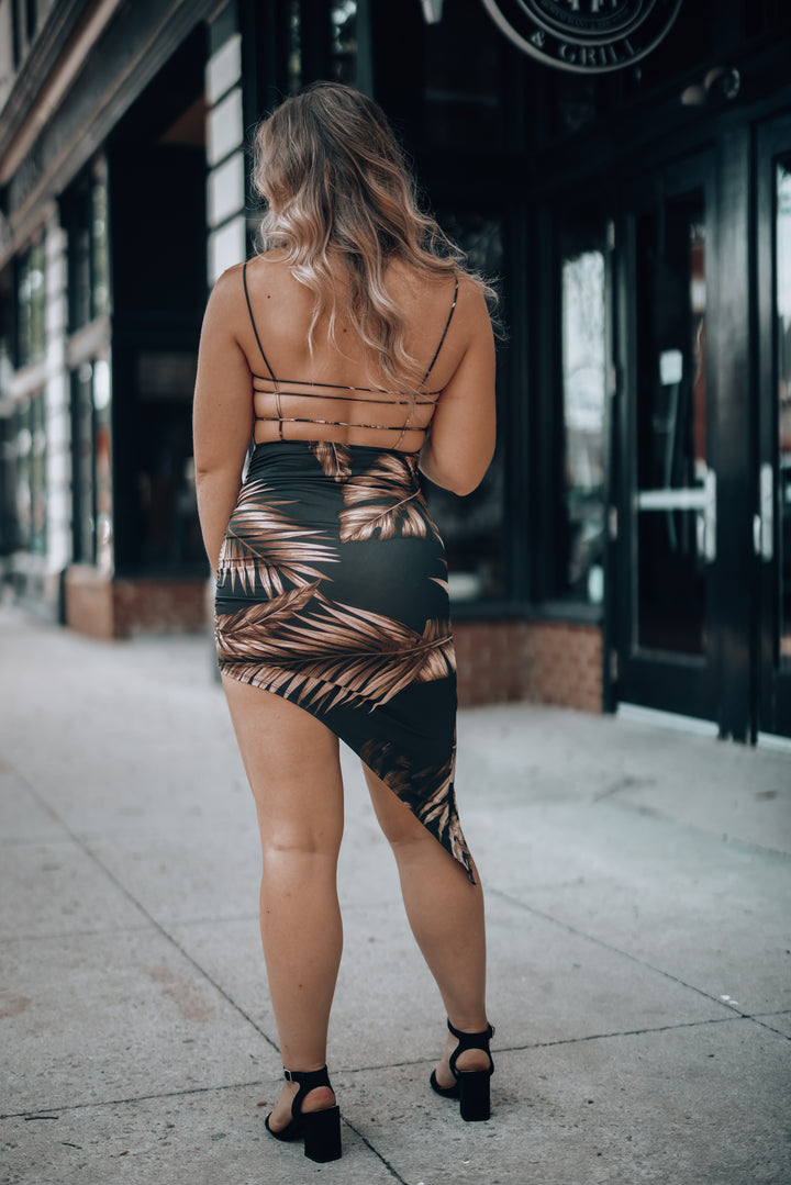 Bonita Palms Mini Dress FINAL SALE