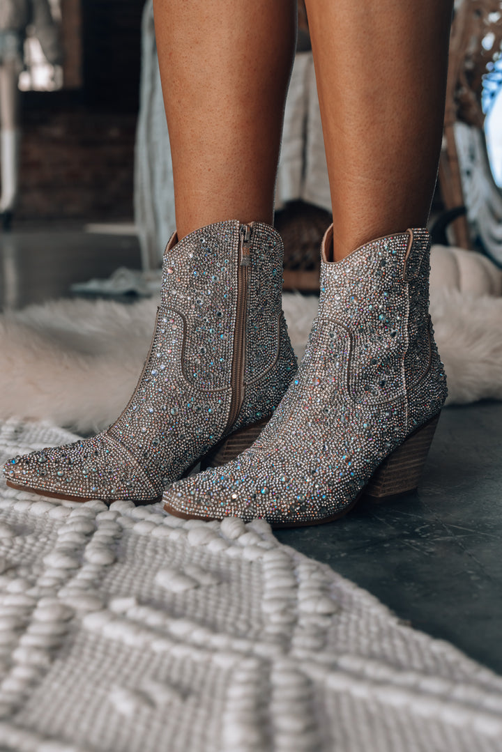 Saddle Up Rhinestone Boots FINAL SALE