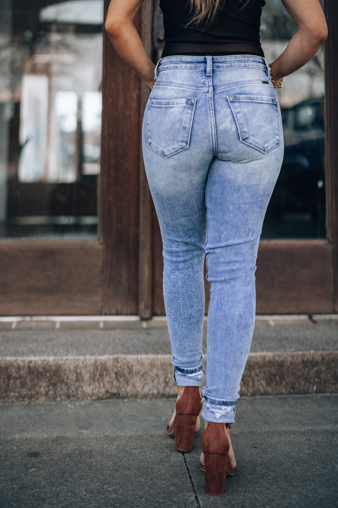 Baylee Cuff High Rise Jeans FINAL SALE