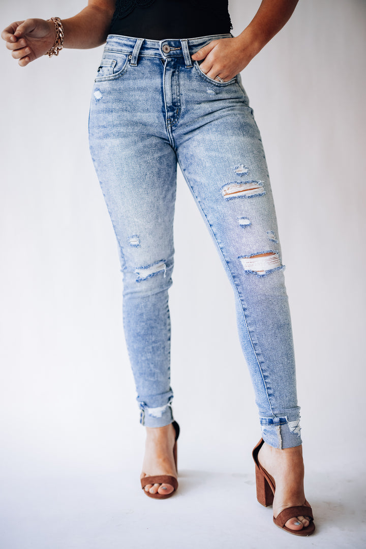 Baylee Cuff High Rise Jeans FINAL SALE