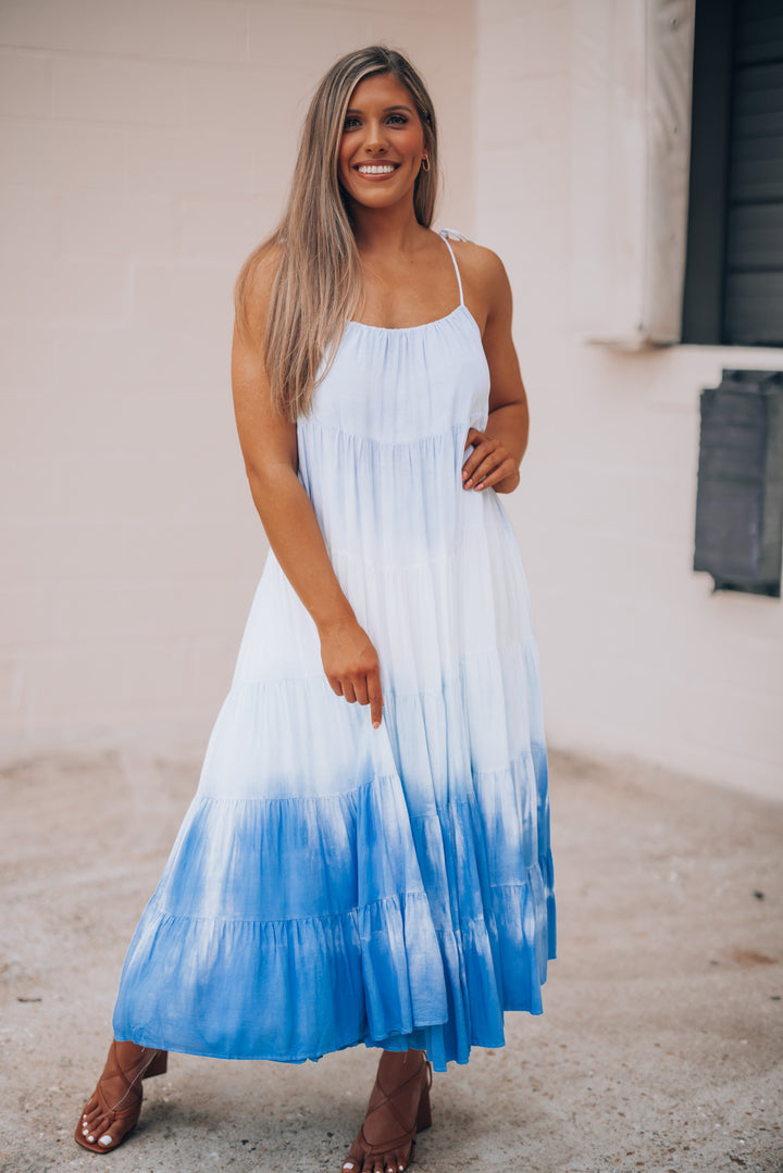 Indy Tie Dye Midi Dress FINAL SALE