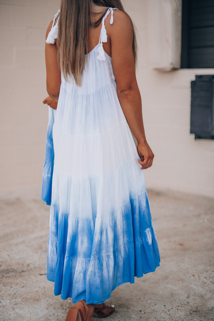 Indy Tie Dye Midi Dress FINAL SALE