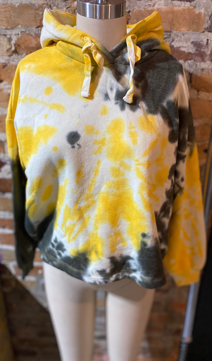 Bee Hive Tie Dye Hoodie FINAL SALE